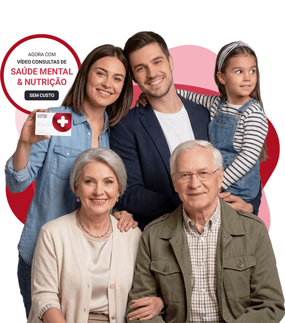 família com cartão platinium mais vida novo